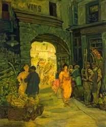 Markt in Paris